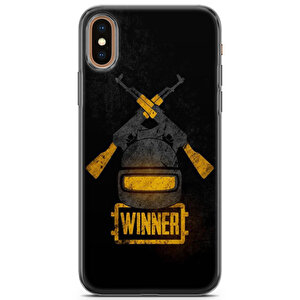 Apple Iphone Xs Max Uyumlu Kılıf Pubg 15 Fit Koruma Winner