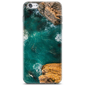 Apple Iphone 6 Uyumlu Kılıf Mista Deniz Ve Kaya Bumper