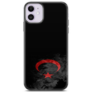 Apple Iphone 11 Uyumlu Kılıf Mista Gece Ve Ay Yıldız Cover