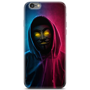 Apple Iphone 6 6s Plus Uyumlu Kılıf Tron 23 Renkli Anonymous