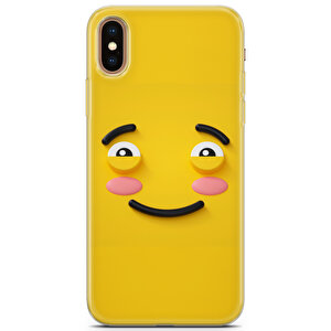 Apple Iphone Xs Max Uyumlu Kılıf Smile 30 Telefon Kılıfı Yaşlı Mutlu