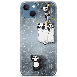 Apple Iphone 13 Uyumlu Kılıf Panda 37 Armor