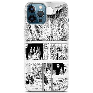 Apple Iphone 12 Pro Max Uyumlu Kılıf Asian 09 Sert Silikon Naruto Anime