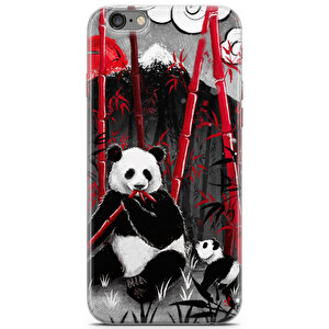 Apple Iphone 6s Uyumlu Kılıf Panda 15 Armor