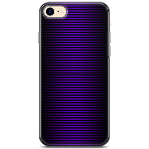 Apple Iphone 7 Uyumlu Kılıf Black Purple-24 Lansman Dijital