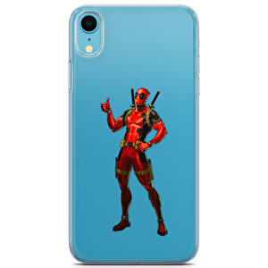 Apple Iphone Xr Uyumlu Kılıf Heroes 11 Koruma Deadpool Şeffaf