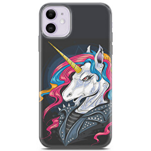 Apple Iphone 11 Uyumlu Kılıf Punky 01 Koruma Unicorn