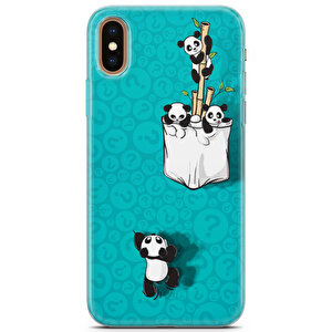 Apple Iphone Xs Max Uyumlu Kılıf Panda 39 Kap