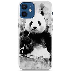 Apple Iphone 12 Mini Uyumlu Kılıf Panda 18 Koruma Kılıfı