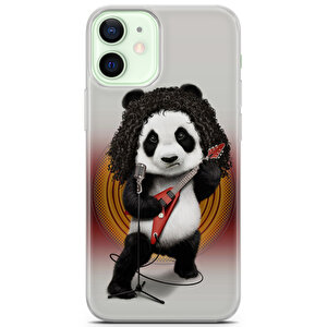 Apple Iphone 12 Uyumlu Kılıf Panda 21 Silicone