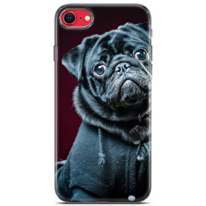 Apple Iphone Se 2022 Uyumlu Kılıf Pug 24 Case Elbise