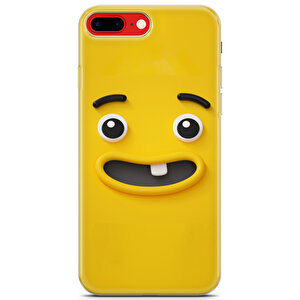 Apple Iphone 8 Plus Uyumlu Kılıf Smile 02 Kap Şaşkın