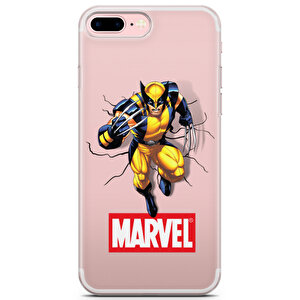 Apple Iphone 7 Plus Uyumlu Kılıf Heroes 31 Kapak Wolverine Şeffaf