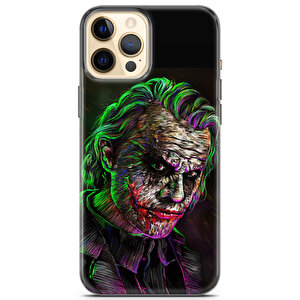 Apple Iphone 12 Pro Uyumlu Kılıf Mista Renkli Joker Tpu