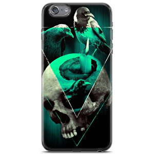 Apple Iphone 6 Plus Uyumlu Kılıf Wild 40 Kab Skull