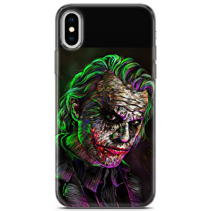 Apple Iphone X Uyumlu Kılıf Mista Renkli Joker Armor