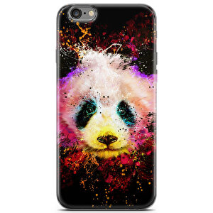 Apple Iphone 6 Uyumlu Kılıf Panda 23 Tam Koruma