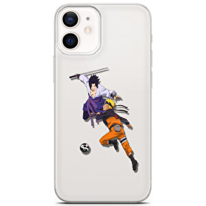 Apple Iphone 12 Mini Uyumlu Kılıf Naruto 35 Case Şeffaf