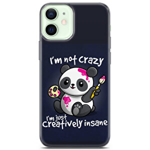 Apple Iphone 12 Uyumlu Kılıf Panda 27 Armor