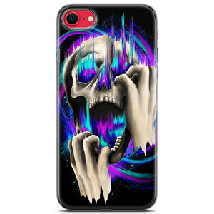 Apple Iphone Se 2022 Uyumlu Kılıf Wild 39 Desenli Skull