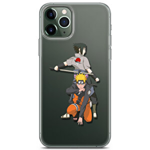 Apple Iphone 11 Pro Uyumlu Kılıf Naruto 14 Bumper Şeffaf