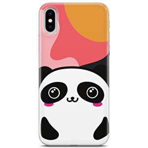 Apple Iphone Xs Uyumlu Kılıf Panda 46 Cover