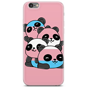 Apple Iphone 6 Uyumlu Kılıf Panda 01 Kap