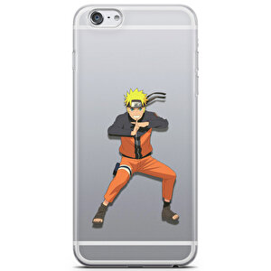 Apple Iphone 6 Uyumlu Kılıf Naruto 01 Kapak Şeffaf