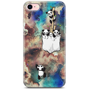 Apple Iphone 8 Uyumlu Kılıf Panda 31 Cover