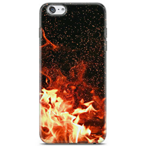 Apple Iphone 6s Uyumlu Kılıf Mista Ateş Evreni Kapak