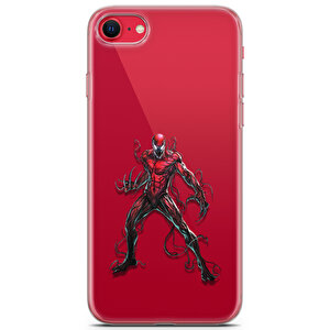 Apple Iphone Se 2022 Uyumlu Kılıf Heroes 08 Arka Kapak Venom Şeffaf