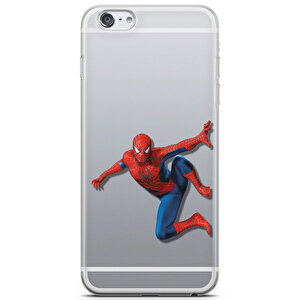 Apple Iphone 6 Uyumlu Kılıf Heroes 46 Telefon Kabı Spider Yandan Şeffaf