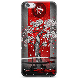 Apple Iphone 6 Uyumlu Kılıf Asian 24 Hybrid Kızıl Ağaç
