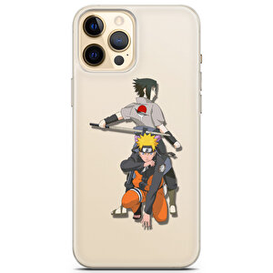 Apple Iphone 12 Pro Uyumlu Kılıf Naruto 14 Soft Şeffaf