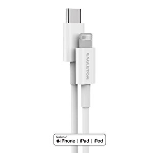 Apple Usb-c Mfi̇ Lisanlı 18w Hızlı Şarj Ve Data Kablosu 120cm