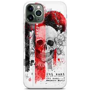 Apple Iphone 11 Pro Uyumlu Kılıf Asian 44 Case Skull