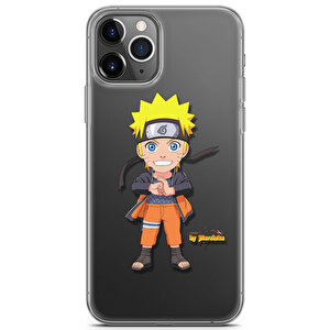 Apple Iphone 11 Pro Max Uyumlu Kılıf Naruto 03 Koruma Kılıfı Şeffaf