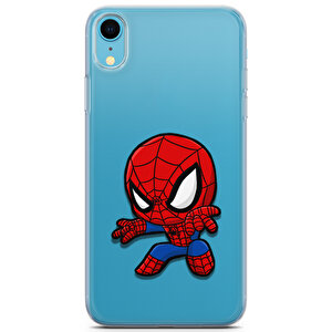 Apple Iphone Xr Uyumlu Kılıf Heroes 40 Armor Mini Spider Şeffaf