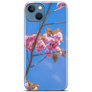 Apple Iphone 13 Uyumlu Kılıf Mista Dadio Çiçek Bumper
