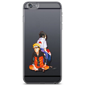 Apple Iphone 6 Plus Uyumlu Kılıf Naruto 32 Silicone Şeffaf
