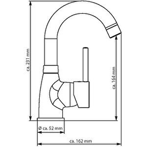 Lavabo Musluğu Mat Siyah Lavabo Bataryası 5 Yıl Garantili Çift Su Girişli