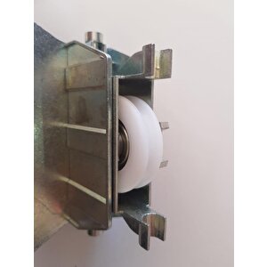 Indaux Sürgülü Gardırop Ön Dış Kapak Taşıyıcı 2li Teker