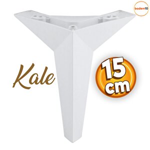 Kale Lüks Mobilya Kanepe Koltuk Tv Ünitesi Ayağı 15 Cm Beyaz Ayakları