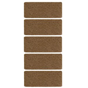 Nobel Masa Sandalye Parke Zemin Koruyucu Keçe Yapışkanlı Dikdörtgen 40x90 Mm (5'li Paket)