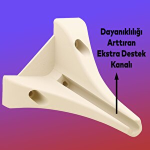 Petek Lüks Mobilya Kanepe Sehpa Tv Ünitesi Koltuk Puf Ayağı 15 Cm Krem Altın Baza Ayakları