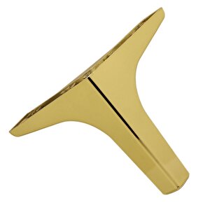 Sedef Lüks Mobilya Kanepe Sehpa Tv Ünitesi Koltuk Ayağı 17 Cm Gold Altın Baza Ayak