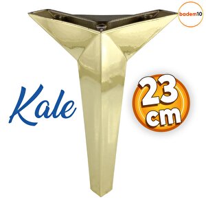 Kale Lüks Mobilya Kanepe Tv Ünitesi Koltuk Ayağı 23 Cm Altın Gold Konsol Ayakları