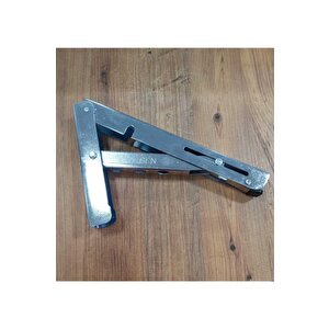 Mandallı Katlanır Masa Ayağı 1 Çift Çinko 30cm