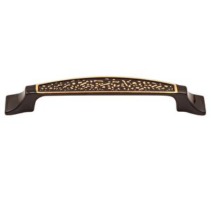 Kaktüs Kulp Altın-siyah 96mm (2 Adet)