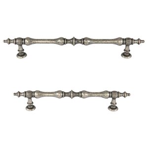 Şehzade Kulp Antik Gümüş 224mm (2 Adet)